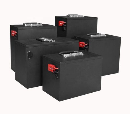 Lifepo4 بطارية دورة عميقة 12v 100ah 1280Wh بطارية ليثيوم أيون الشمسية