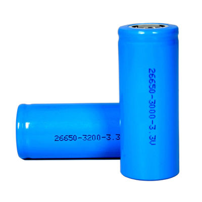 26650 3.2V 3000mAh 3300mAh Lifepo4 بطارية ليثيوم أسطوانية للأدوات الكهربائية