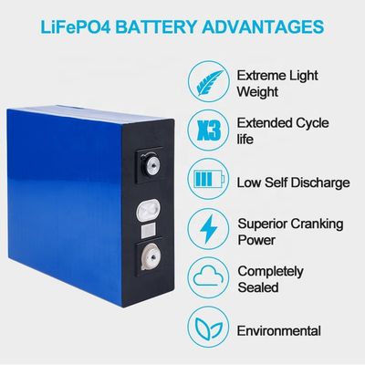 MSDS CE Custom Lithium Ion Battery Packs 280ah 3.2 V Lifepo4 Battery