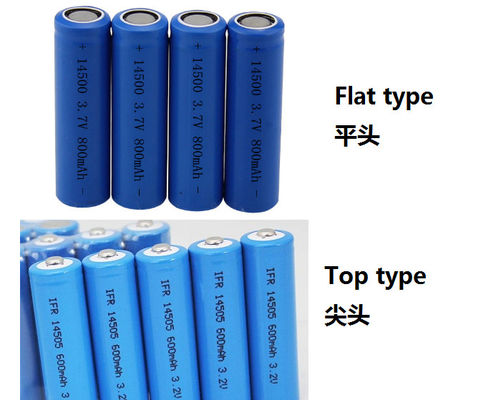 14500 3.2V600mah بطارية ليثيوم LiFePO4