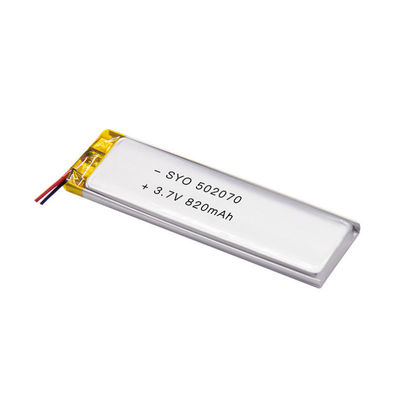 دورة عميقة 602749820mAh 3.7 فولت بطارية ليثيوم أيون بوليمر