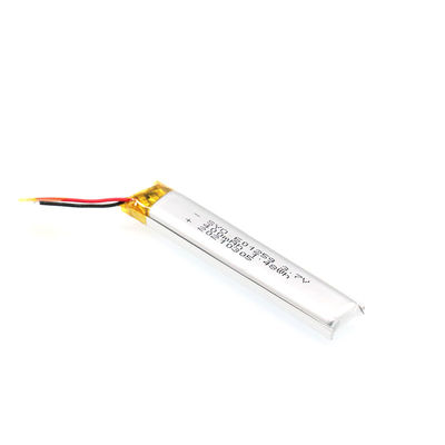 831636 3.7V400mah حزمة بطارية ليثيوم أيون بوليمر درجة حرارة منخفضة