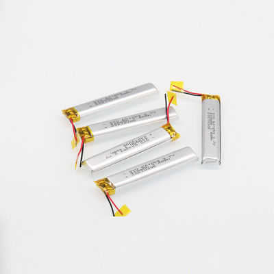 831636 3.7V400mah حزمة بطارية ليثيوم أيون بوليمر درجة حرارة منخفضة