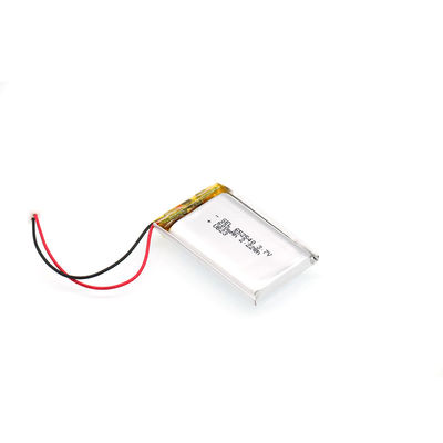 3.8V 100mAh 500830 بطاريات ليثيوم بوليمر فائقة النحافة قابلة لإعادة الشحن لسوار ذكي