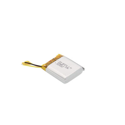 OEM الصغيرة 802530 3.7v600mah بطارية ليثيوم أيون بوليمر 500 مرة عمر