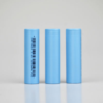 11.744Wh INR18650 3200mAh بطارية ليثيوم أسطوانية خلية دورة عميقة